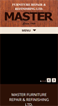 Mobile Screenshot of masterfurniturerepair.com